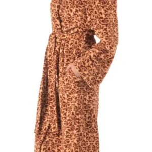 Dámský dlouhý župan Vestis 2130 Victoria hnědý