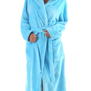 Dámský dlouhý župan Vestis Siena 3156 tyrkysová