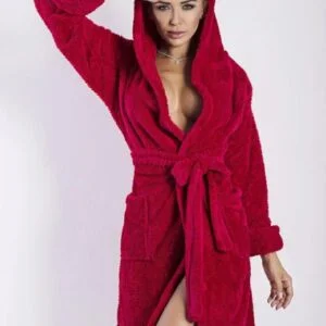 Dámský krátký župan DKaren Diana wine