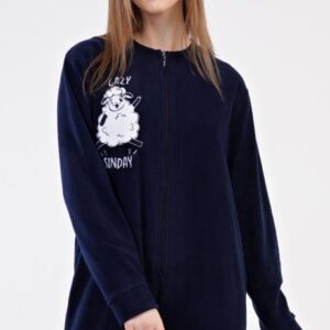 Dámský teplý overal Vienetta Secret Ovečka