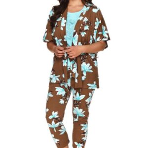 Dámský župan Taro 2715 hnědý