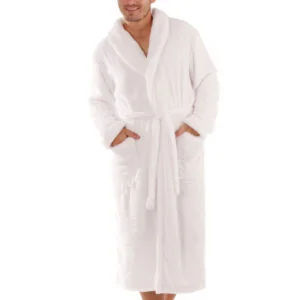 Hřejivý unisex župan Vestis JACK Lilly 2120 bílý