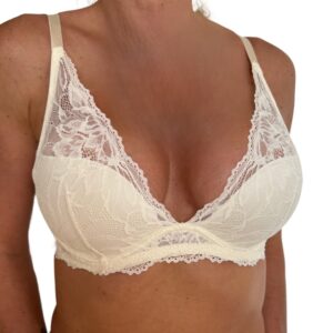 Dámská podprsenka Calvin Klein QF6396 LIGHT LINED PLUNGE