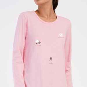 Dámské pyžamo Vienetta Secret Flowers