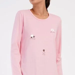 Dámské pyžamo Vienetta Secret Flowers