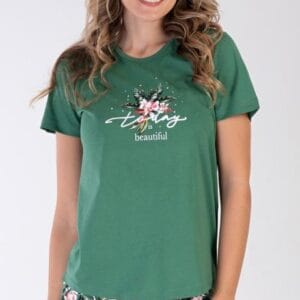 Dámské pyžamo šortky Vienetta Secret Beautiful