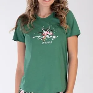 Dámské pyžamo šortky Vienetta Secret Beautiful