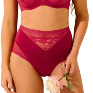 Dámské vyšší kalhotky Lisca OCEAN 22342 červené