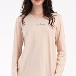 Dámské pyžamo dlouhé Vienetta Secret Klára