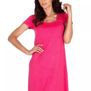 Dámská noční košile 917 kropki DE LAFENSE