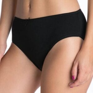 Dámské kalhotky Lama 400BI-02 černé 3 KUSY