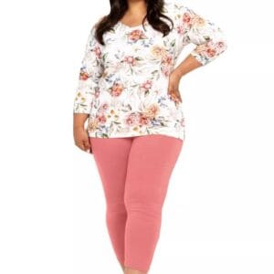 Dámské nadměrné pyžamo Louisa 3262/41 TARO