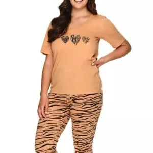 Dámské nadměrné pyžamo Yelena 2696/1 TARO