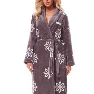 Dámský župan Fleur DL onyx LandL