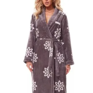 Dámský župan Fleur DL onyx LandL