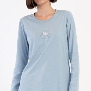 Dámské pyžamo dlouhé Vienetta Secret Agnes