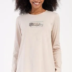 Dámské pyžamo dlouhé Vienetta Secret Everyday