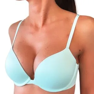 Dámská push-up podprsenka Calvin Klein QF7315 mint