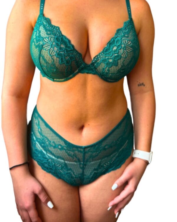 Dámské kalhotky Pleasure State 38-4053 AQUA