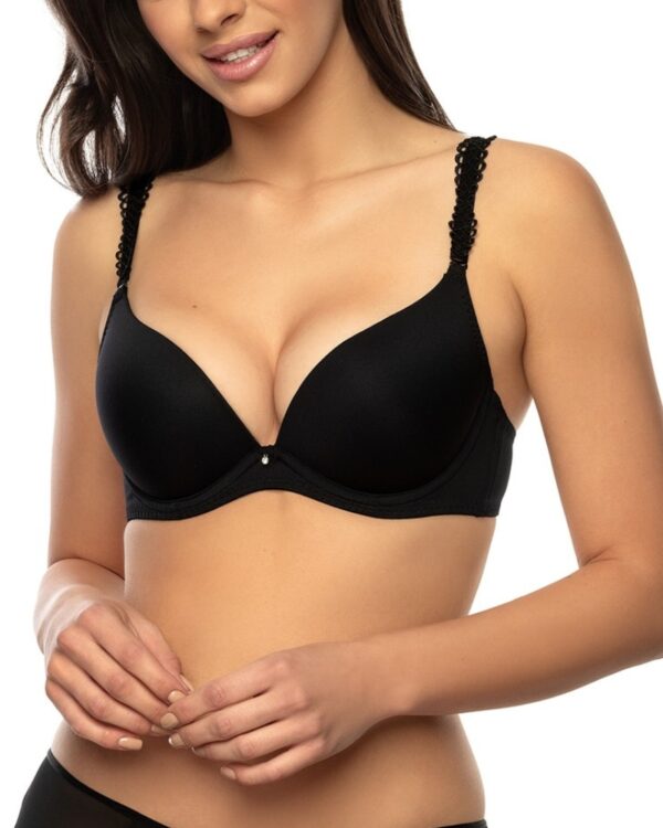 Dámská push-up podprsenka Viania 24458 černá