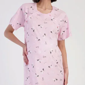 Dámská noční košile mateřská Vienetta Secret Čáp