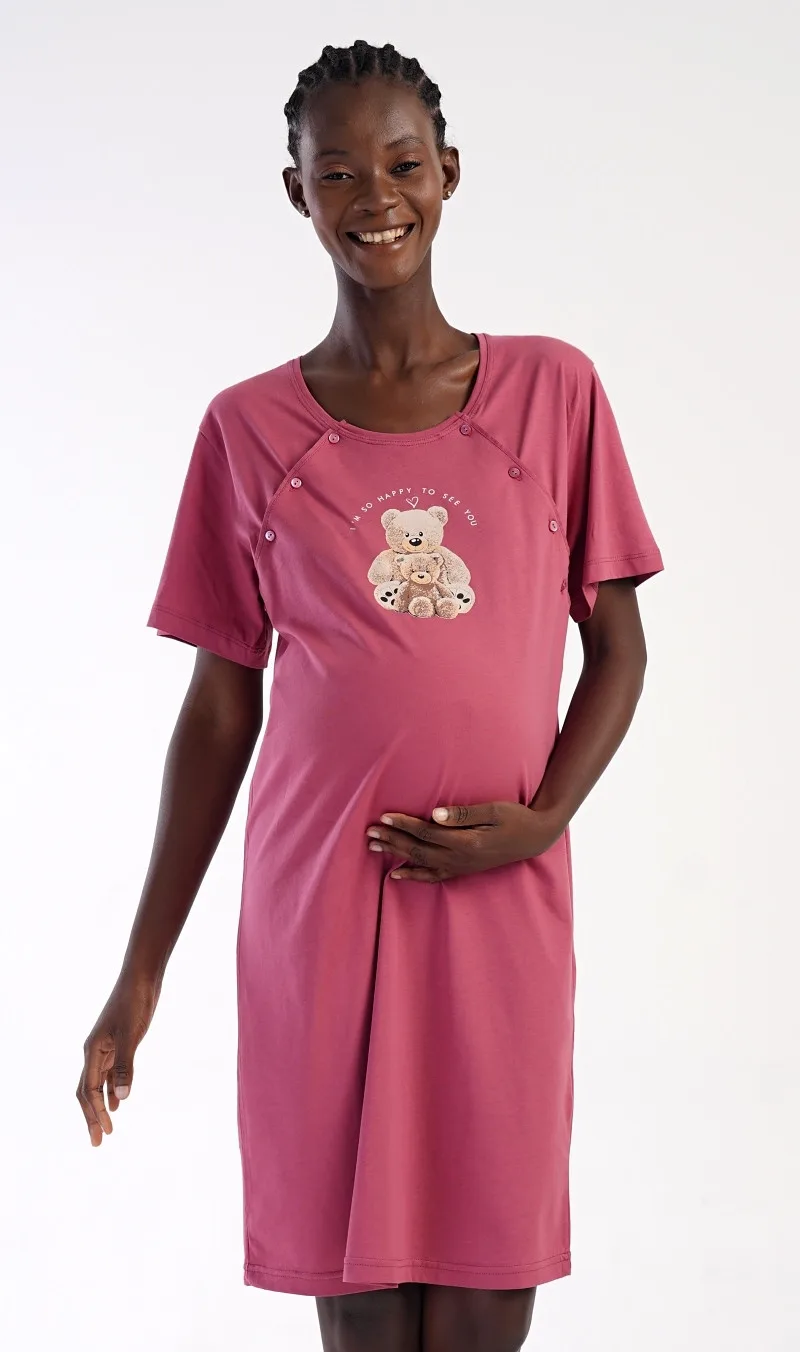 Dámská noční košile mateřská Vienetta Secret Dominika