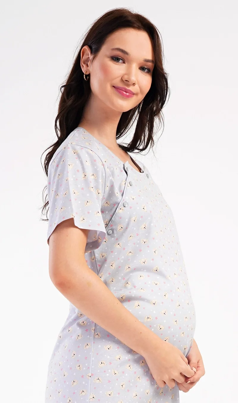 Dámská noční košile mateřská Vienetta Secret Méďové