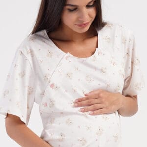 Dámská noční košile mateřská Vienetta Secret Medvídci koala