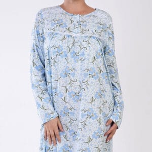 Dámská noční košile s dlouhým rukávem Vienetta Secret Estela