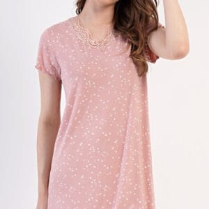 Dámská noční košile s krátkým rukávem Vienetta Secret Judita