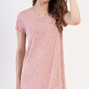 Dámská noční košile s krátkým rukávem Vienetta Secret Judita