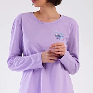 Dámské pyžamo dlouhé Vienetta Secret Happiness