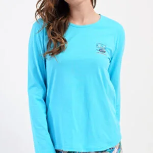 Dámské pyžamo dlouhé Vienetta Secret Listy