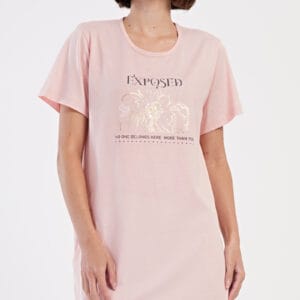 Dámské domácí šaty s krátkým rukávem Vienetta Secret Michaela