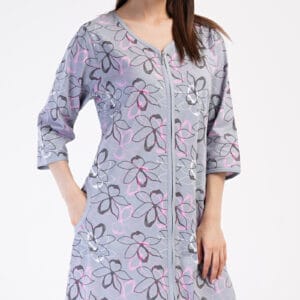 Dámské domácí šaty s tříčtvrtečním rukávem Vienetta Secret Miana