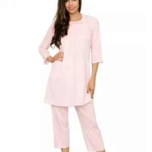 Dámské pyžamo Fabio 61/7 růžové