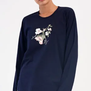 Dámské pyžamo dlouhé Vienetta Secret Alice