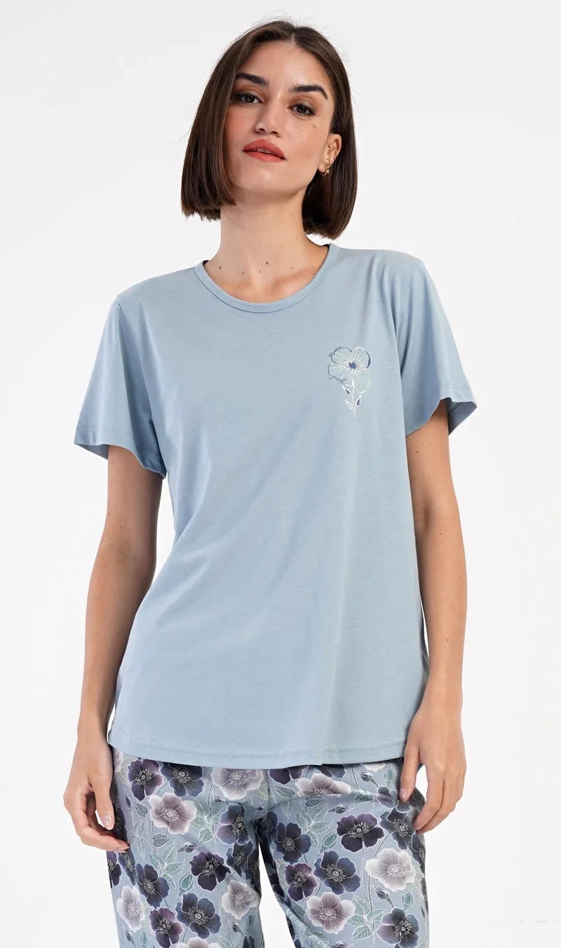 Dámské pyžamo kapri Vienetta Secret Agnes