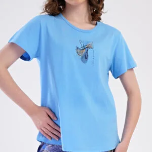 Dámské pyžamo kapri Vienetta Secret Eliza