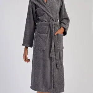 Dámský župan dlouhý s kapucí Vienetta Secret Barbora