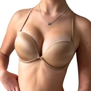 Dámská double push-up podprsenka Lormar DOUBLE bronze skin