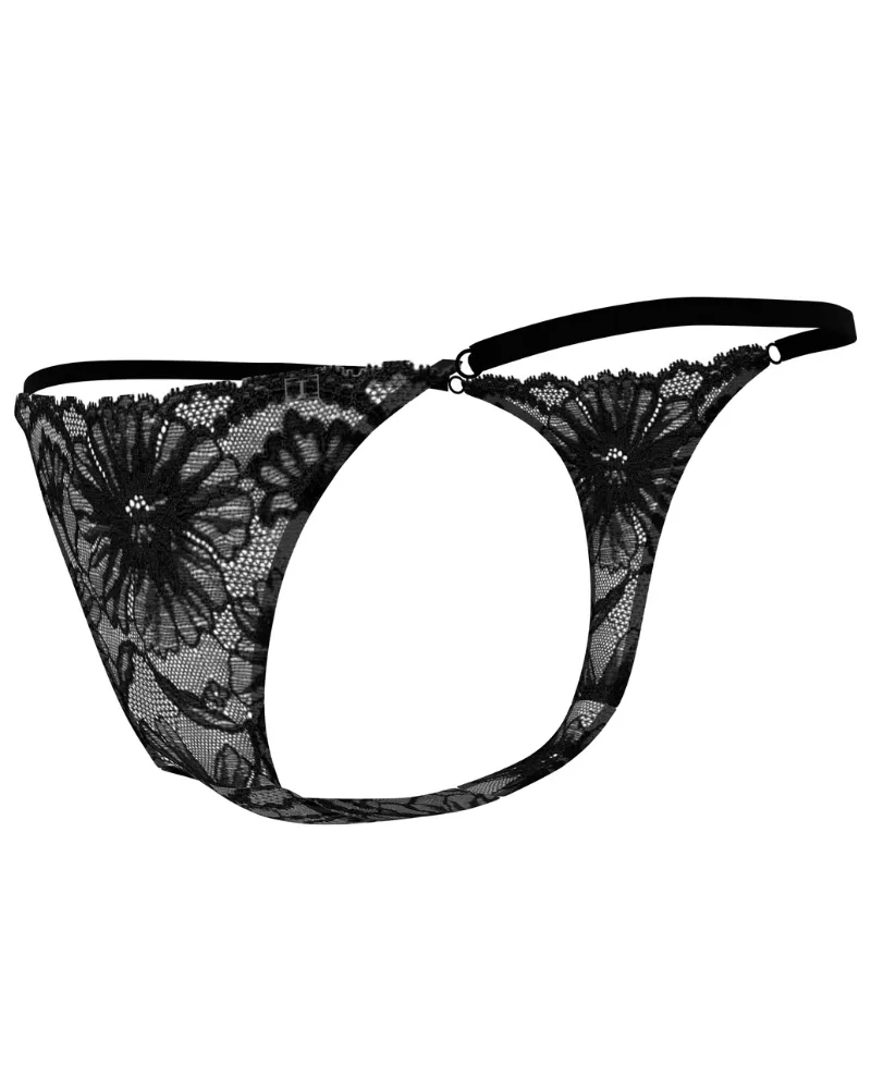 Dámská luxusní krajková tanga Tommy Hilfiger UW0UW05963