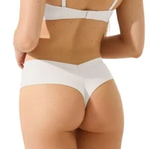 Dámské tanga Lisca Laura 22290 bílá