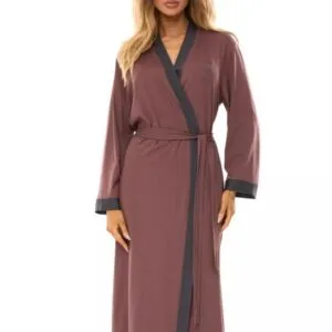 Dámský župan 2505 plum LandL