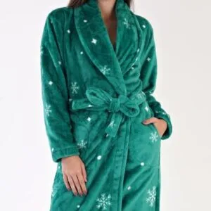 Dámský župan s vločkami Vienetta Secret Vločky