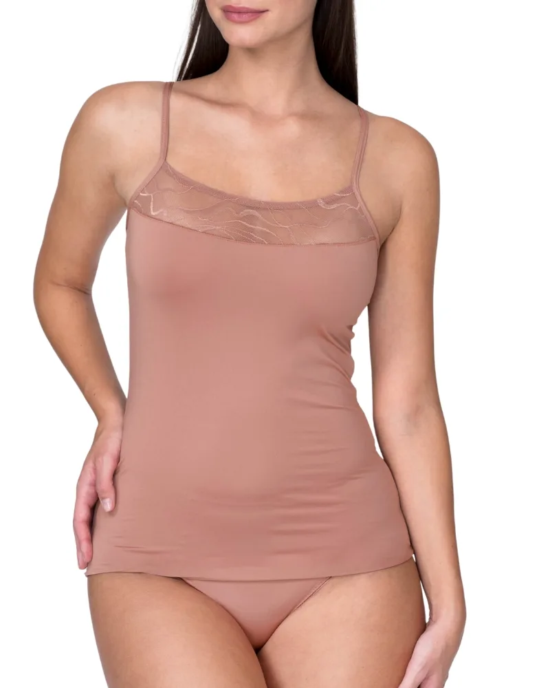 Dámská košilka TIMO Flow 300859 karamel