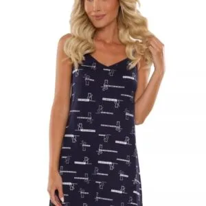 Dámská noční košile Cat Love 659 DE LAFENSE