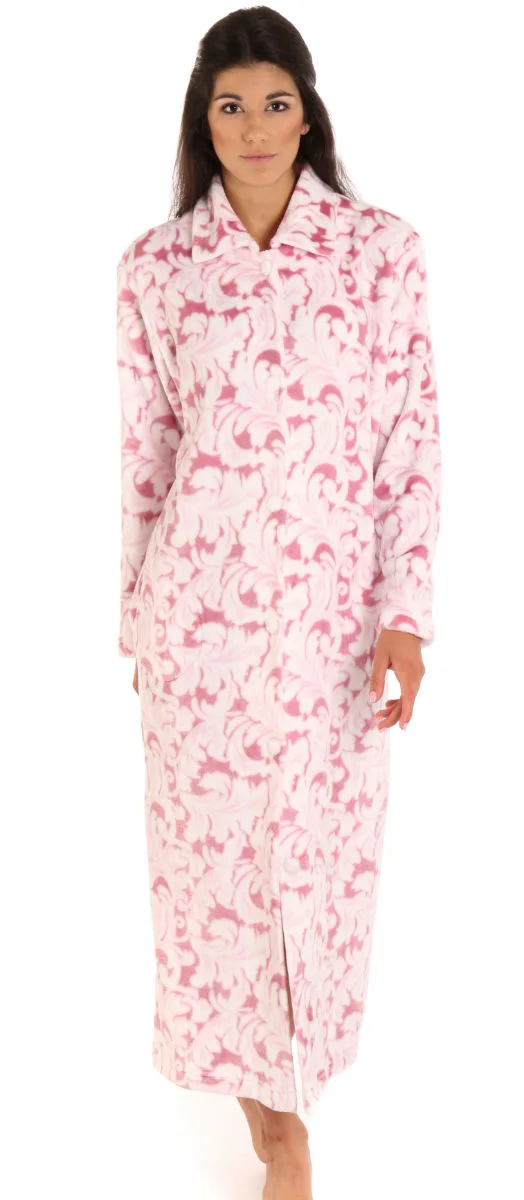 Dámský župan s knoflíky Vestis 5656 Flora