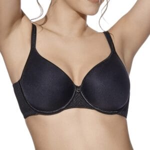 Dámská spacer podprsenka Selene Fabiola černá