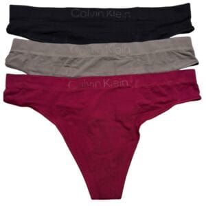 Dámská tanga Calvin Klein QD5211 Bonded Flex Seamless